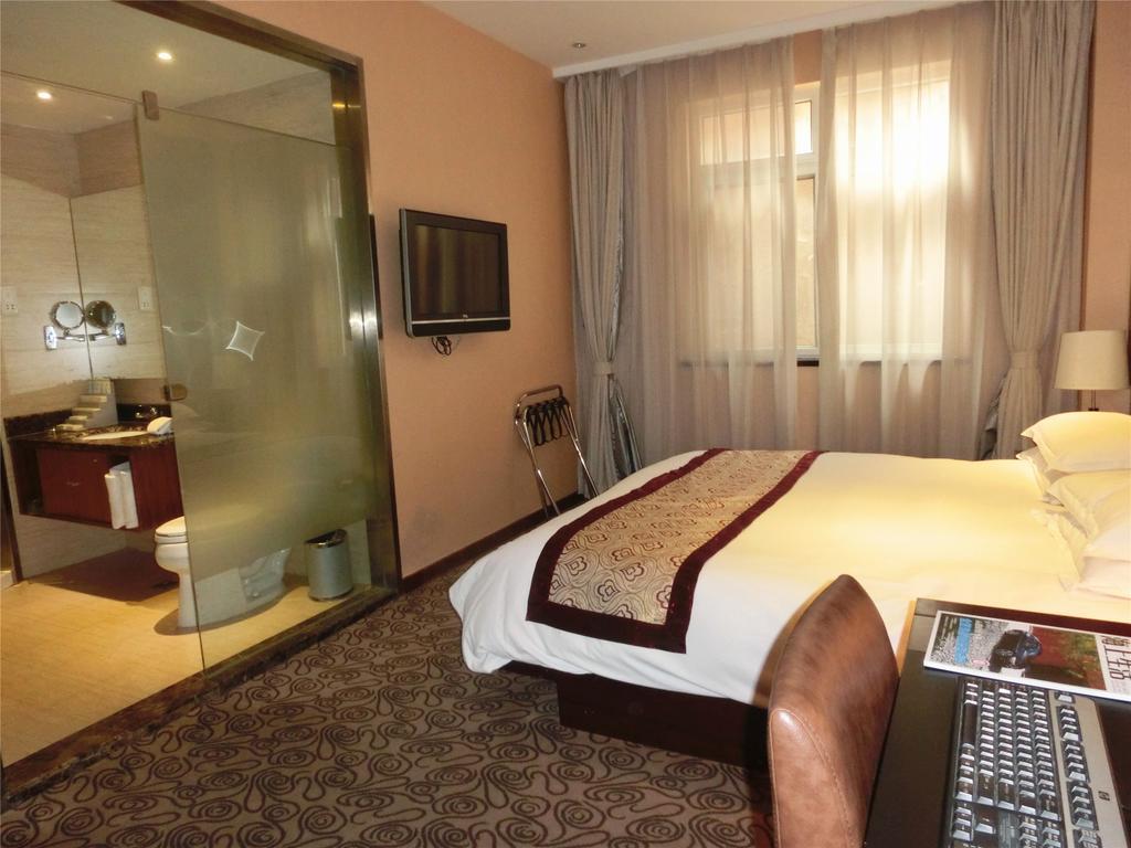 Shanghai Baron Business Bund Hotel Номер фото